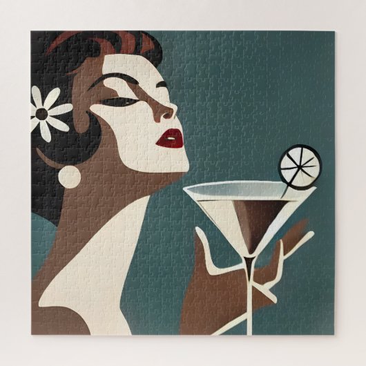 Puzzle L'Art Moderne du Milieu du Siècle La Martini DIva (Vertical)