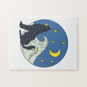 Puzzle L'art mystique du loup céleste (Horizontal)