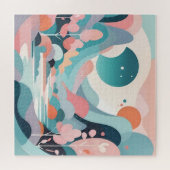 Puzzle L'art paysager Abstrait (Horizontal)