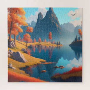 Puzzle L'art paysager d'automne