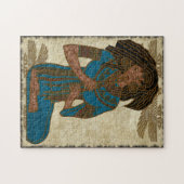 Puzzle L'art populaire égyptien musicien (Horizontal)