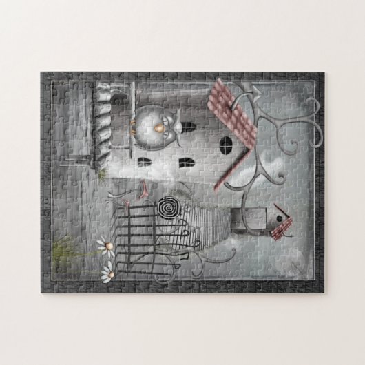 Puzzle L'art populaire gothique du Creek (Horizontal)