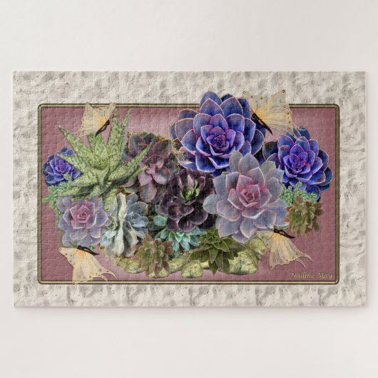 Puzzle L'Art Succulent (Horizontal)