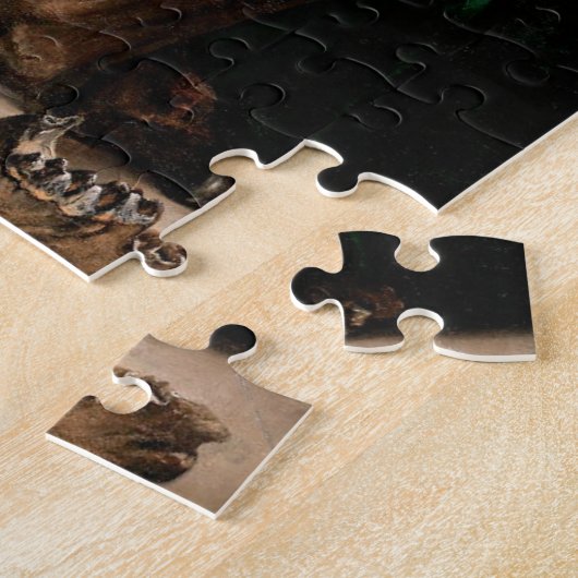 Puzzle L'artiste dans son musée (Côté)