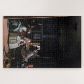 Puzzle Las Meninas, les domestiques d'honneur, Diego Vela (Horizontal)