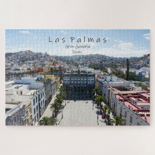 Puzzle Las Palmas en Espagne (Horizontal)