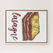 Puzzle Lasagna Lasagna Italienne Cuisine américaine (Horizontal)