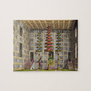 Puzzle L'assistance Hall, Cochin Chine, plaquent 88 de