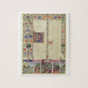 Puzzle Lat 422 VolI fol.280v le début du livre de