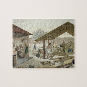 Puzzle L'atelier de menuiserie dans Kupang, Timor,