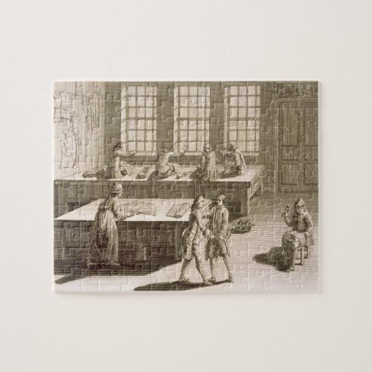 Puzzle L'atelier d'un tailleur, 'du Sc de DES (Horizontal)