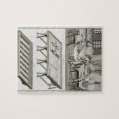 Puzzle L'atelier et les outils d'un fabricant de miroir, (Horizontal)