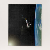 Puzzle L'Atlas V541 Lance Le Véhicule En Orbite. (Vertical)