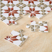 Puzzle Latvian Morning SUN motif géométrique IX (Côté)