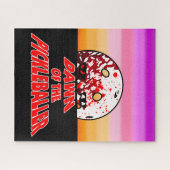 Puzzle L'aube du Pickleballer Halloween Horreur Zombie (Horizontal)