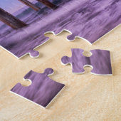 Puzzle L'aube violette au-dessus de la jetée, Californie (Côté)