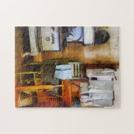 Puzzle Laundry Drying à Kitchen (Horizontal)