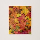 Puzzle L'automne laisse la famille des couleurs d'automne (Vertical)