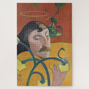 Puzzle L'autoportrait de Gauguin : Halo et Serpent