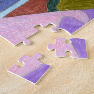 Puzzle "Lavande" Art Abstrait