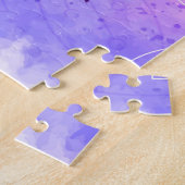 Puzzle Lavande Purple Jardin Fleur Bible Écriture (Côté)