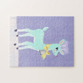 Puzzle Lavande Vintage bleue (Horizontal)