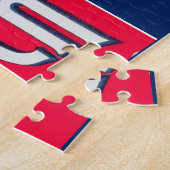 Puzzle Lave lapin blanc étiquette de caisse d'amidon (Côté)