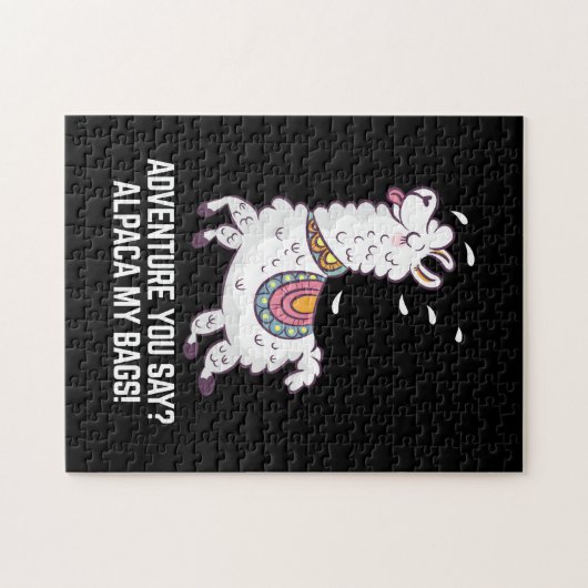 Puzzle L'Aventure Que Tu Dis ? Alpaca Mes Sacs (Horizontal)