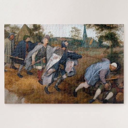 Puzzle L'Aveugle menant à l'Aveugle, Pieter Bruegel (Horizontal)