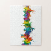 Puzzle Lawrence Kansas Skyline (Vertical)