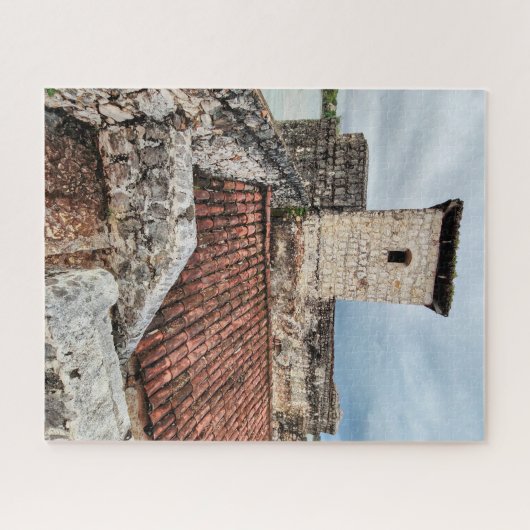 Puzzle Layers of Roof and Stone (Horizontal)