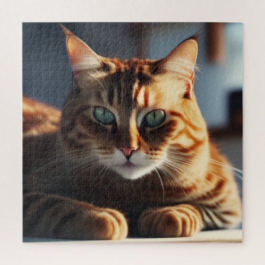 Puzzle Lazy cat (Vertical)