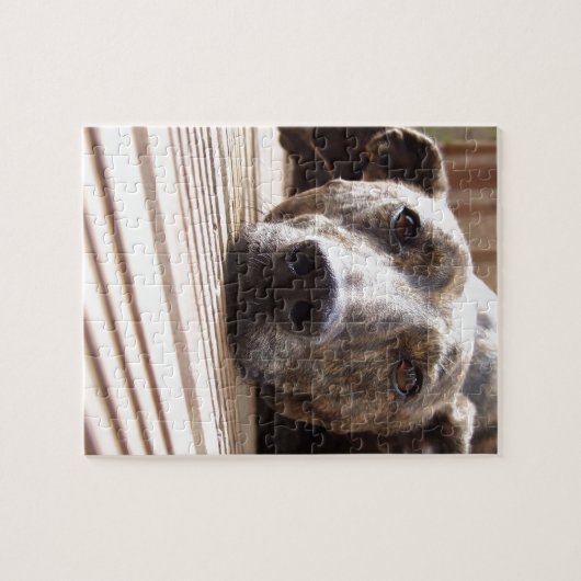 Puzzle Lazy Lurcher (Horizontal)