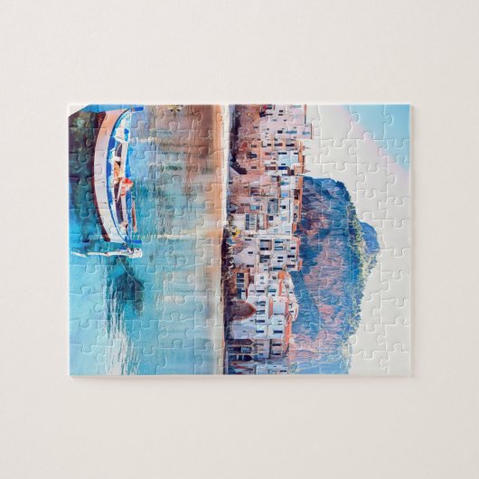 Puzzle ldp CEFALÙ - Sicile - plage - panorama (Horizontal)