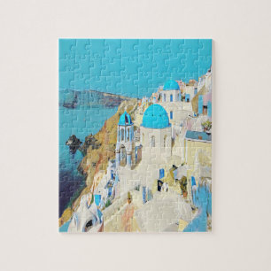 Puzzle ldp SANTORINI - vue -