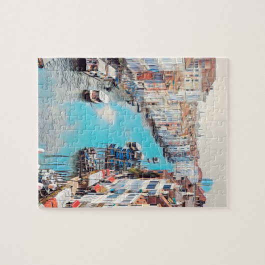 Puzzle ldp VENICE - Vue sur le Grand Canal du Rialto (Horizontal)