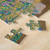 Puzzle Le baiser (amoureux) Der Kuss par Gustav Klimt (Côté)