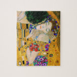 Puzzle Le baiser de Gustav Klimt<br><div class="desc">Kiss by Gustav Klimt,  1907</div>