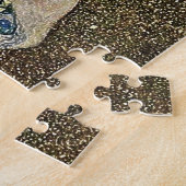 Puzzle Le baiser de Gustav Klimt (vers 1908) Jigsaw Puzzl (Côté)