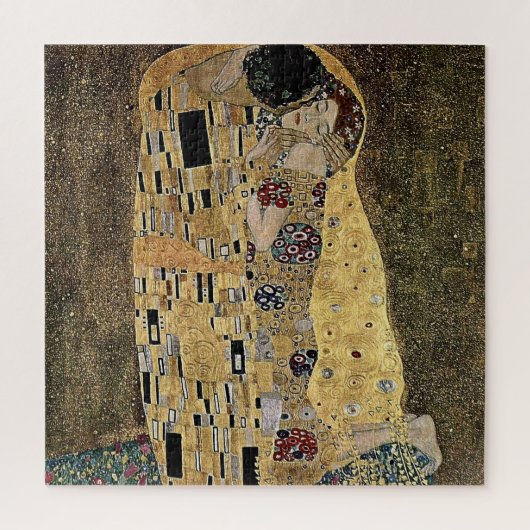 Puzzle Le baiser de Gustav Klimt (vers 1908) Jigsaw Puzzl (Vertical)