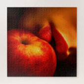 Puzzle Le Baiser de Nectarine – Un Portrait Intime (Horizontal)