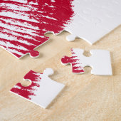 Puzzle Le Baiser, les lèvres rouges (Côté)