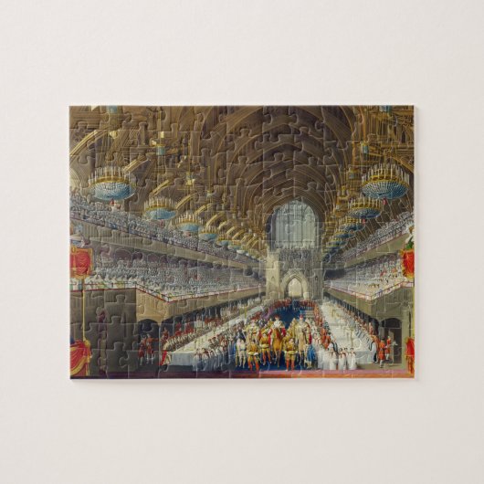 Puzzle Le banquet royal, premier cours, d'un album cel (Horizontal)