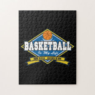 Puzzle Le basket-ball est ma vie