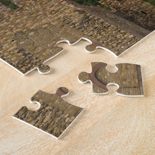 Puzzle Le bastion médiéval des Tsarevets (Côté)