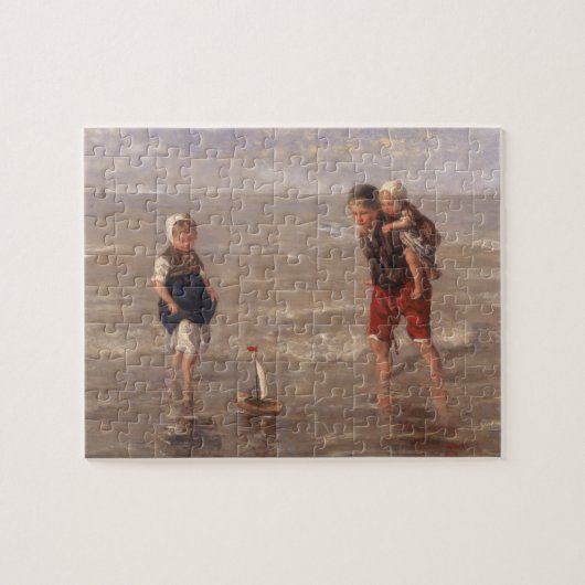 Puzzle Le bateau de jouet (Horizontal)