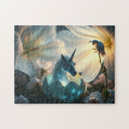 Puzzle Le bébé Unicorn (Horizontal)