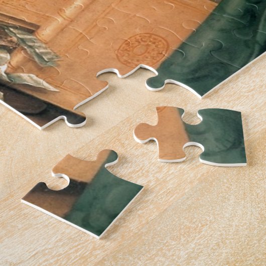 Puzzle Le bibliothécaire (Côté)