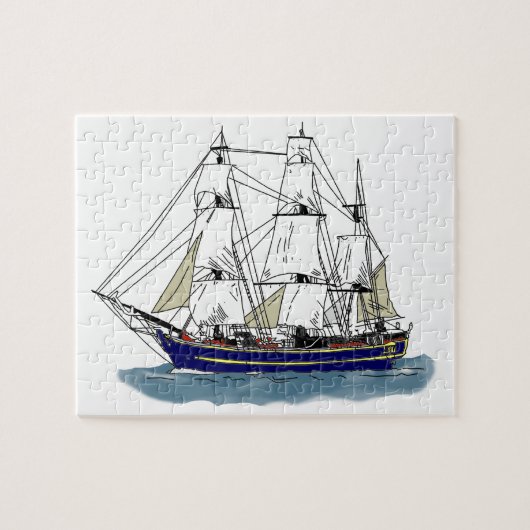 Puzzle Le Big Blue - Grand Bateau (Horizontal)