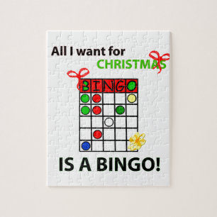 Puzzle Le BINGO-TEST I veulent un bingo-test pour Noël